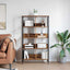 Bogreol Gammelt træ 82 x 32 x 144,5 cm Konstrueret træ