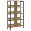 Bogreol 8 niveauer 82 x 32 x 144,5 cm Konstrueret træ