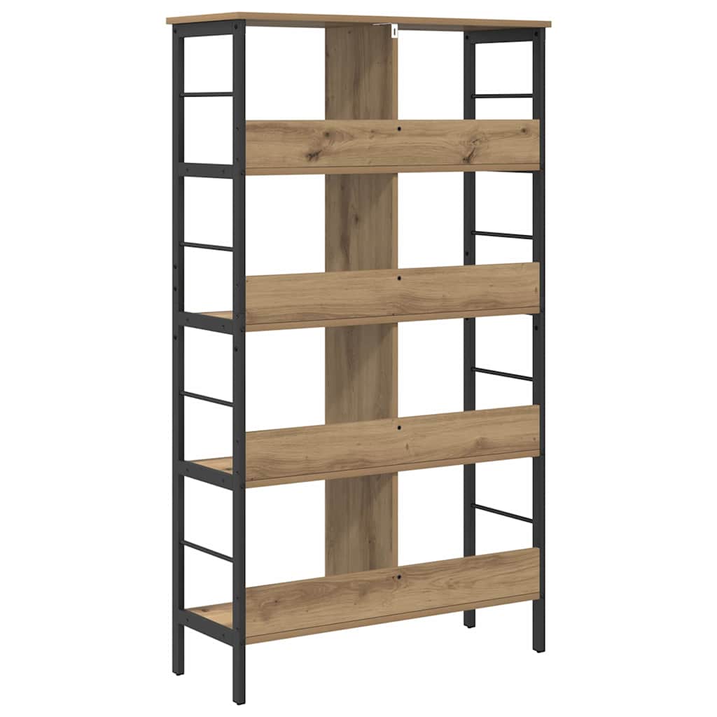 Bogreol 8 niveauer 82 x 32 x 144,5 cm Konstrueret træ