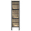 Bogreol Sonoma eg 82 x 32 x 112 cm Konstrueret træ
