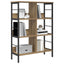 Bogreol 6 niveauer 82 x 32 x 112 cm Konstrueret træ