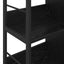 Bogreol Sort eg 82 x 32 x 79 cm Konstrueret træ
