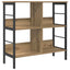 Bogreol 4 niveauer 82 x 32 x 79 cm Konstrueret træ