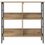 Bogreol 4 niveauer 82 x 32 x 79 cm Konstrueret træ