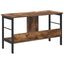 Bogreol Røget eg 82 x 32 x 47 cm Konstrueret træ