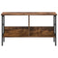 Bogreol Røget eg 82 x 32 x 47 cm Konstrueret træ