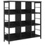 Bogreol Sort eg 102 x 32 x 104,5 cm Konstrueret træ