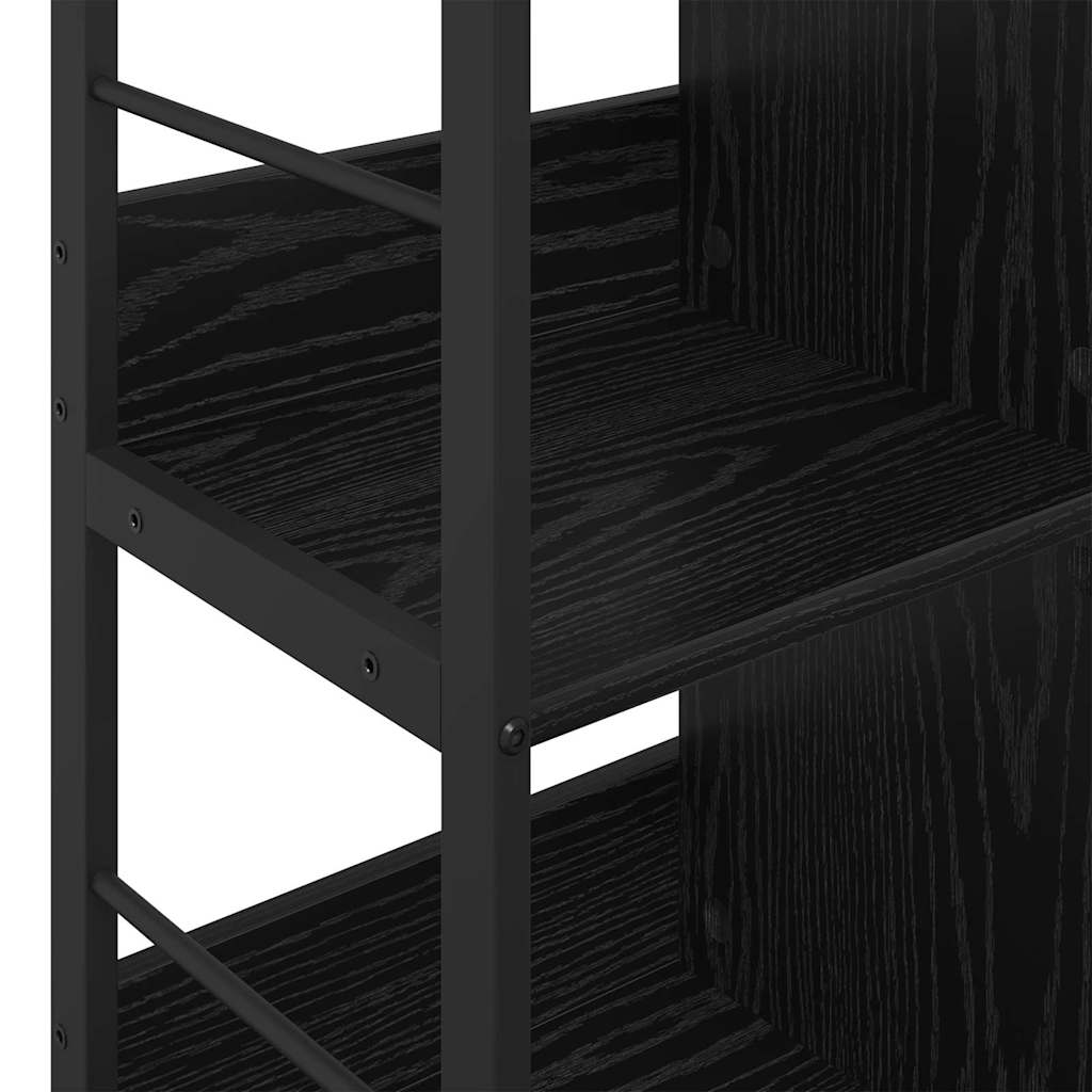 Bogreol Sort eg 102 x 32 x 72,5 cm Konstrueret træ