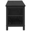 Bogreol Sort eg 102 x 32 x 40,5 cm Konstrueret træ