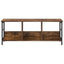Bogreol Røget eg 102 x 32 x 40,5 cm Konstrueret træ