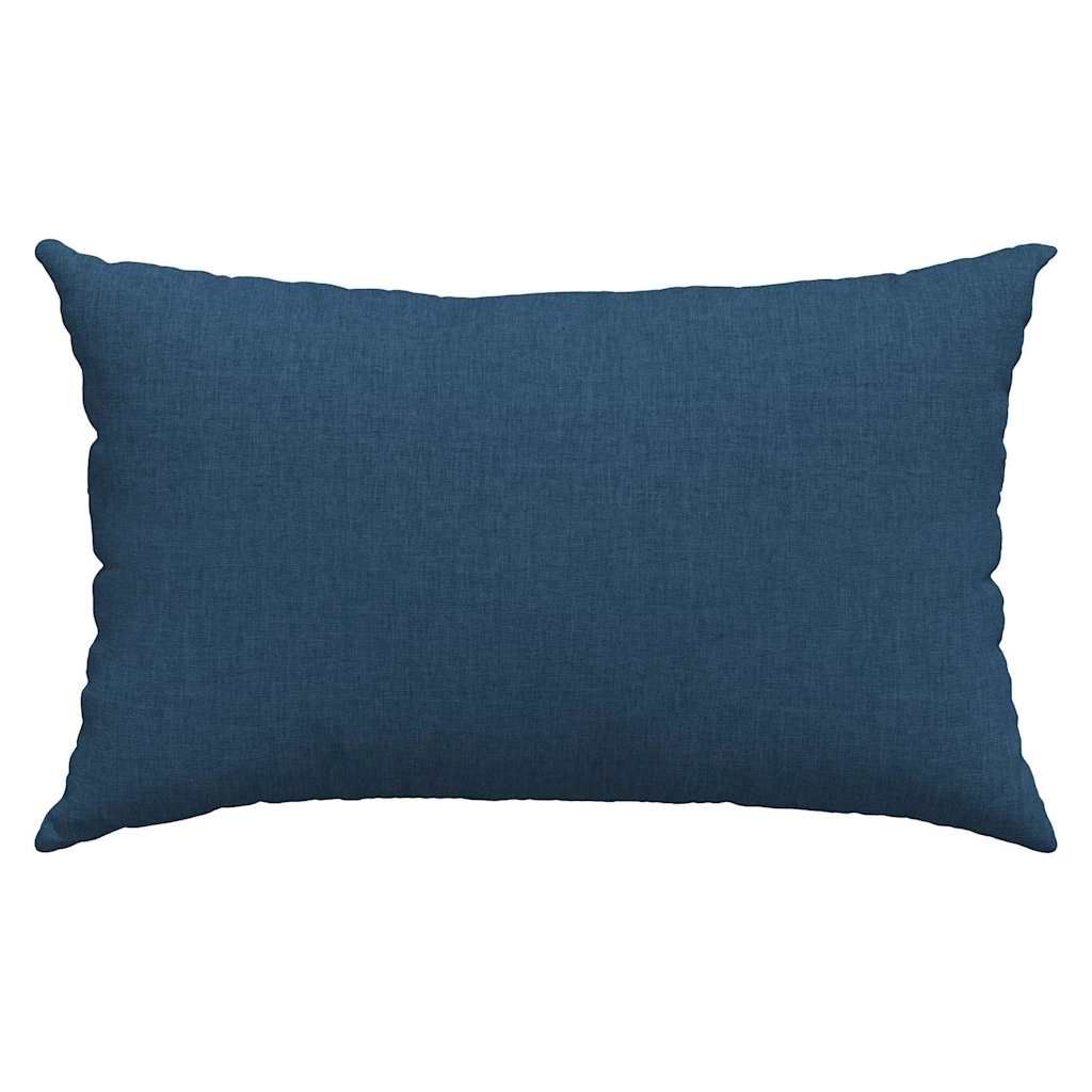 Sofapuder 2 pcs Blå 50 x 30 cm Stof