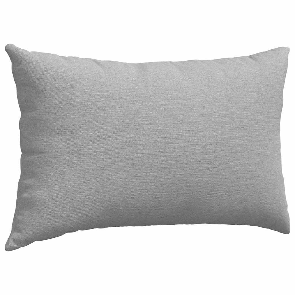 Sofapuder 2 pcs Skygrå 50 x 30 cm Stof