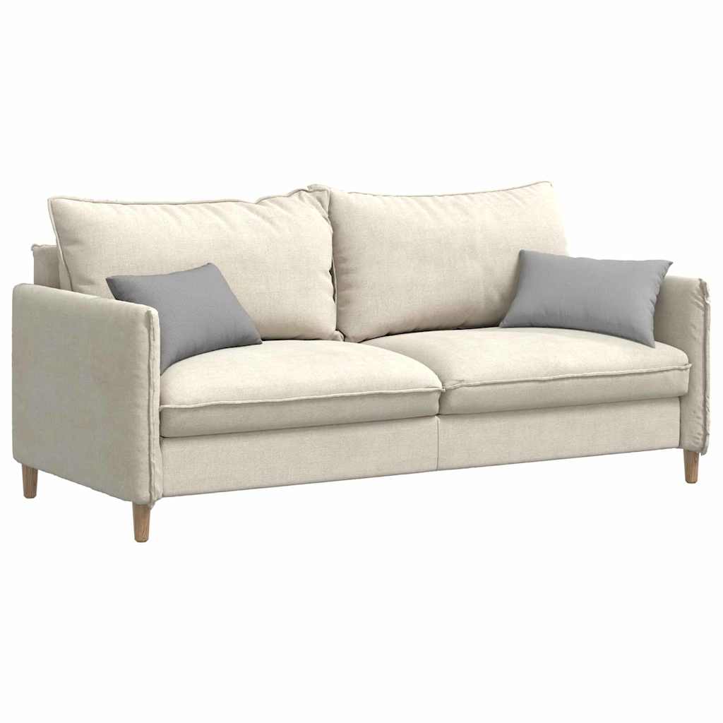 Sofapuder 2 pcs Skygrå 50 x 30 cm Stof
