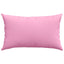 Sofapuder 2 pcs Lyserød 50 x 30 cm Stof