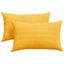 Sofapuder 2 pcs Lys Gul 50 x 30 cm Velourstof
