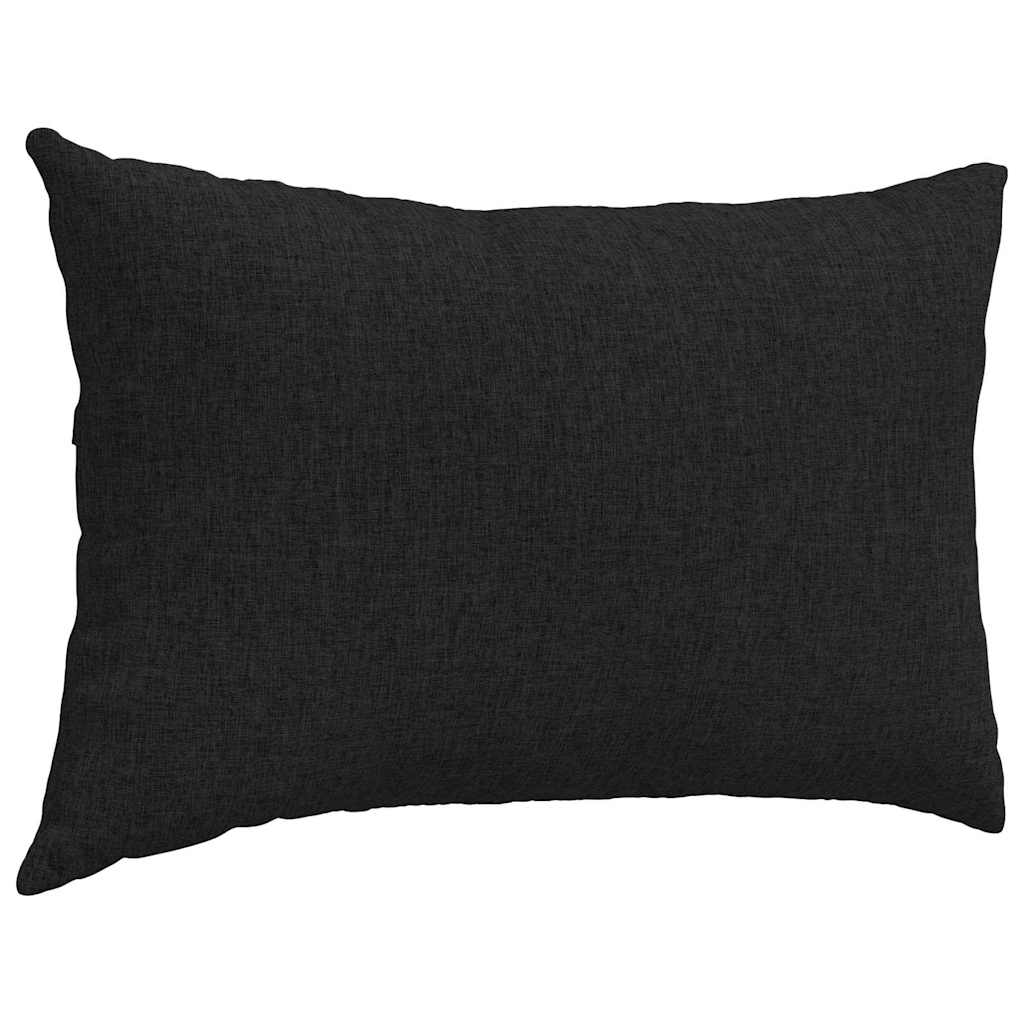Sofapuder 2 pcs Sort 60 x 40 cm Stof