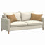 Sofapuder 2 pcs Brun 60 x 40 cm Velourstof
