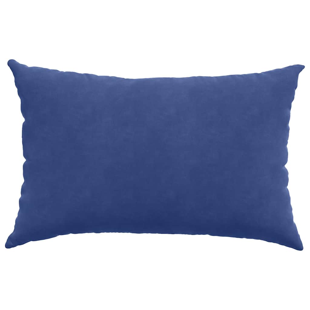 Sofapuder 2 pcs Politi blå 60 x 40 cm Velourstof