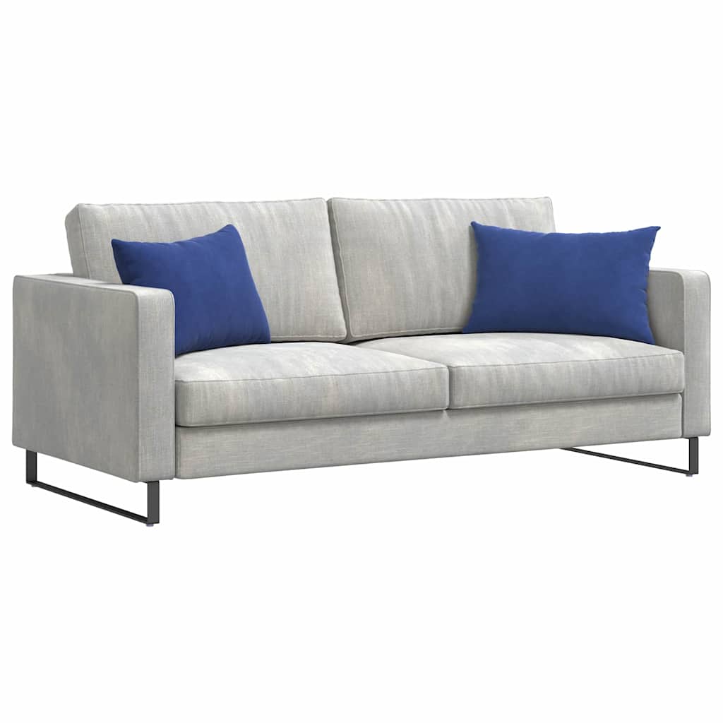 Sofapuder 2 pcs Politi blå 60 x 40 cm Velourstof