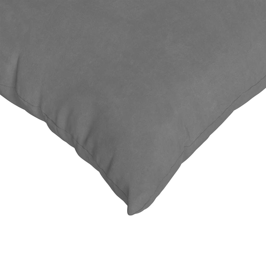 Sofapuder 2 pcs Mørkegrå 60 x 40 cm Stof