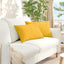 Sofapuder 2 pcs Lys Gul 60 x 40 cm Velourstof