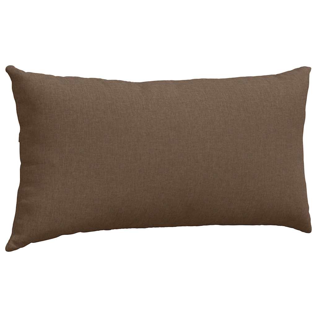 Sofapuder 2 pcs Brun 80 x 40 cm Stof