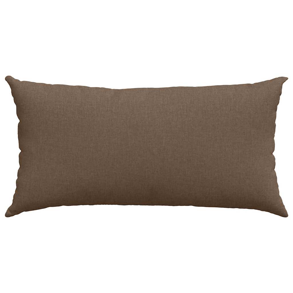 Sofapuder 2 pcs Brun 80 x 40 cm Stof