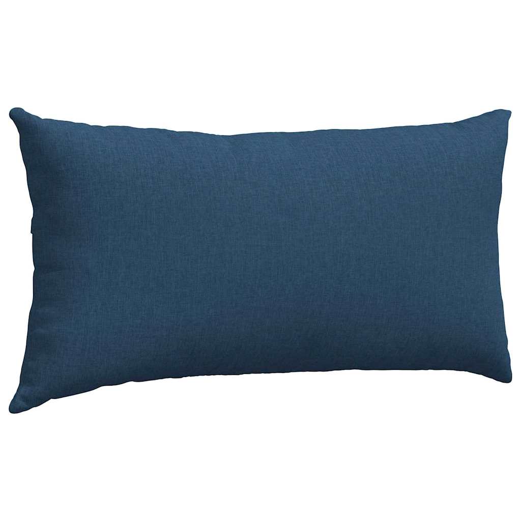 Sofapuder 2 pcs Blå 80 x 40 cm Stof