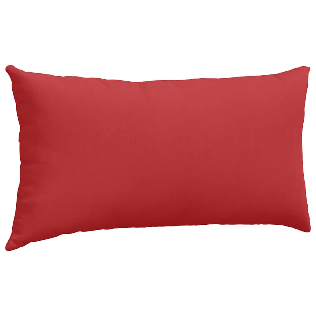 Sofapuder 2 pcs Rød 80 x 40 cm Stof