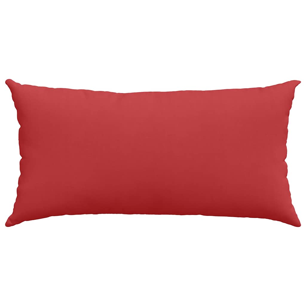 Sofapuder 2 pcs Rød 80 x 40 cm Stof