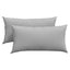 Sofapuder 2 pcs Skygrå 80 x 40 cm Stof