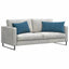 Sofapuder 2 pcs Blå 80 x 40 cm Velourstof
