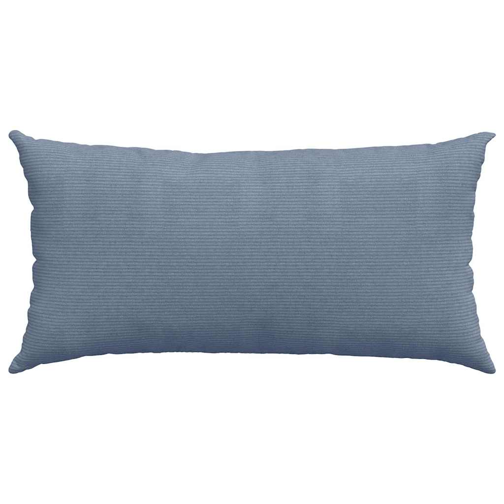 Sofapuder 2 pcs Blå 80 x 40 cm Velourstof
