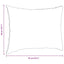 Sofapuder 2 pcs Brun 70 x 50 cm Stof