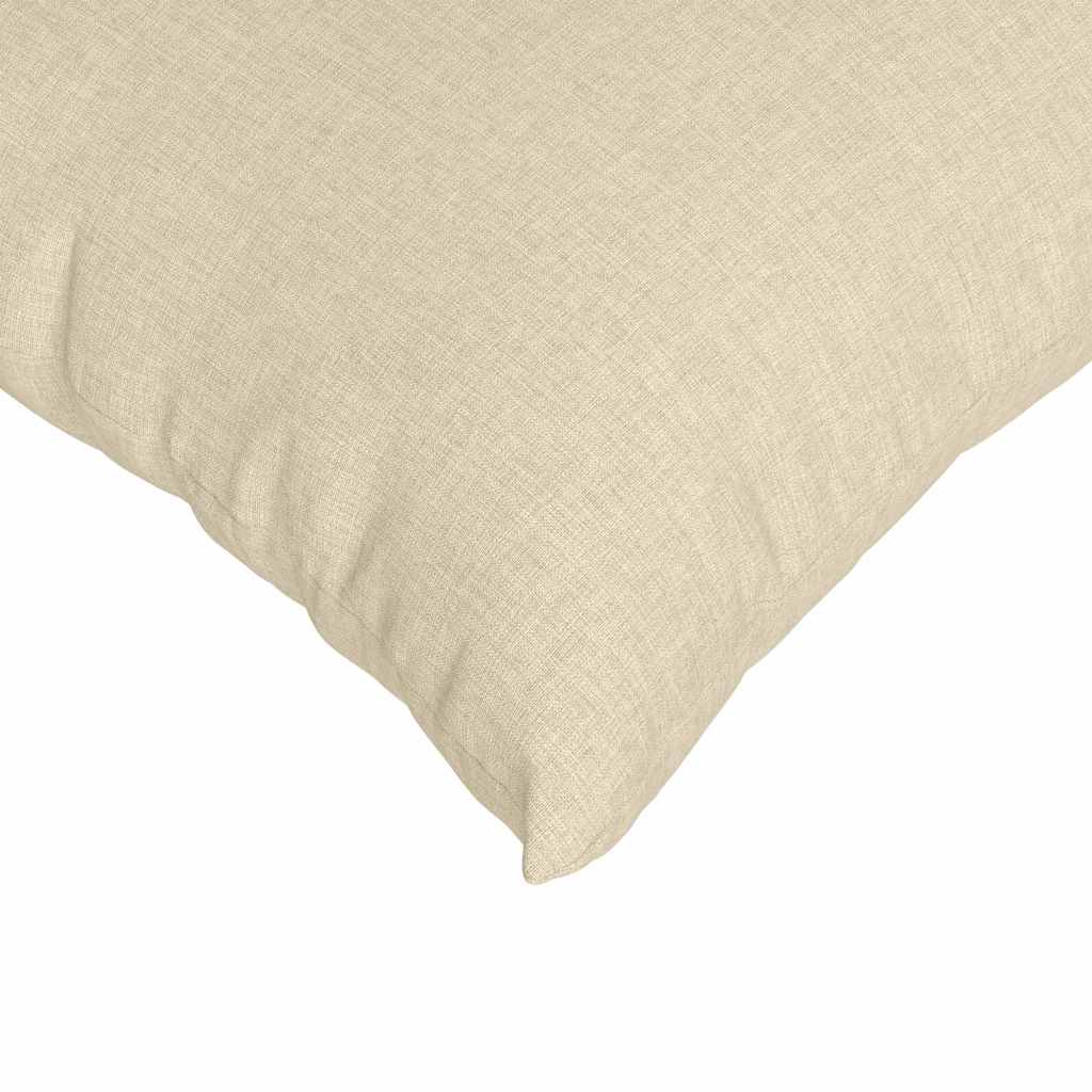 Sofapuder 2 pcs Creme 70 x 50 cm Stof