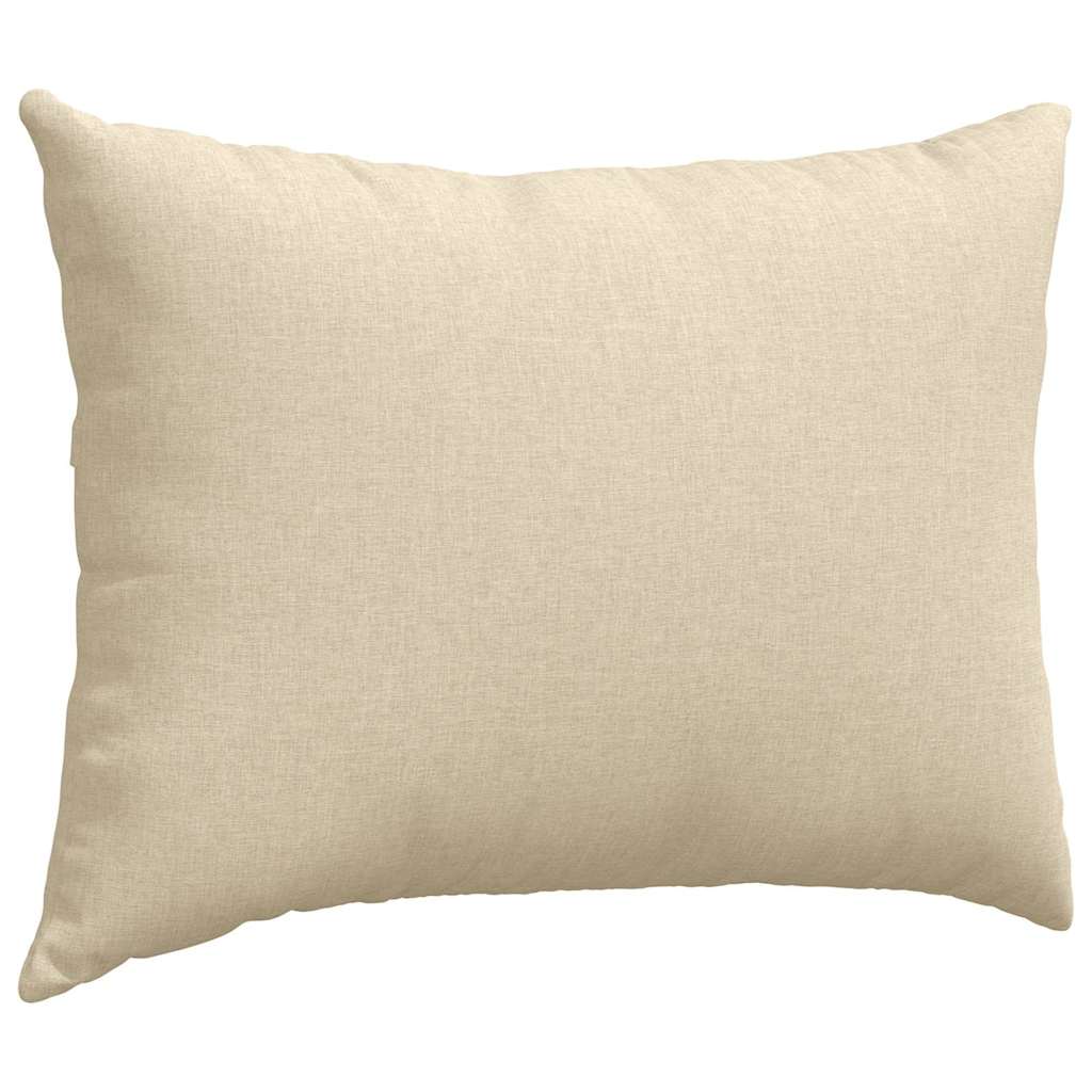 Sofapuder 2 pcs Creme 70 x 50 cm Stof