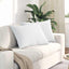 Sofapuder 2 pcs Hvid 70 x 50 cm Stof