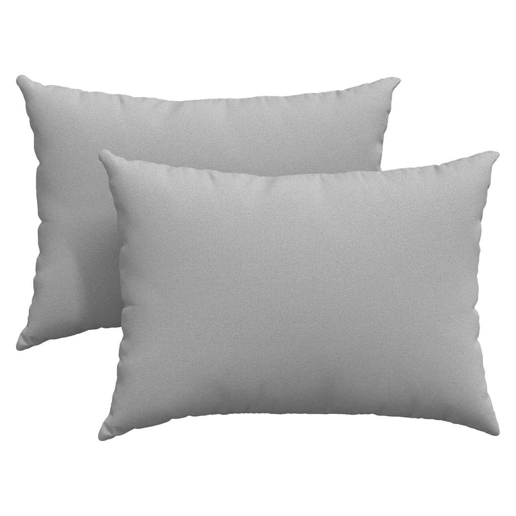 Sofapuder 2 pcs Skygrå 70 x 50 cm Stof