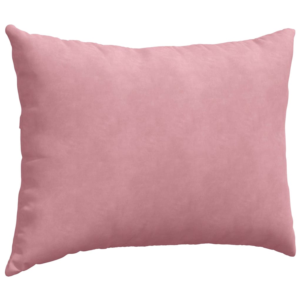 Sofapuder 2 pcs Lyserød 70 x 50 cm Velourstof
