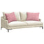 Sofapuder 2 pcs Lyserød 70 x 50 cm Velourstof