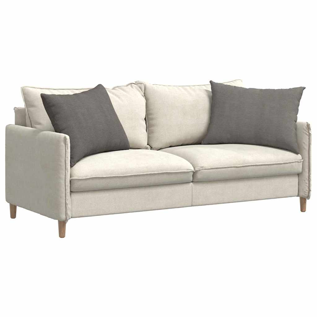 Sofapuder 2 pcs Lysegrå 70 x 50 cm Velourstof