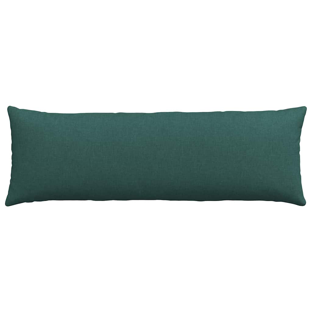 Sofapuder 2 pcs Mørkegrøn 120 x 40 cm Stof