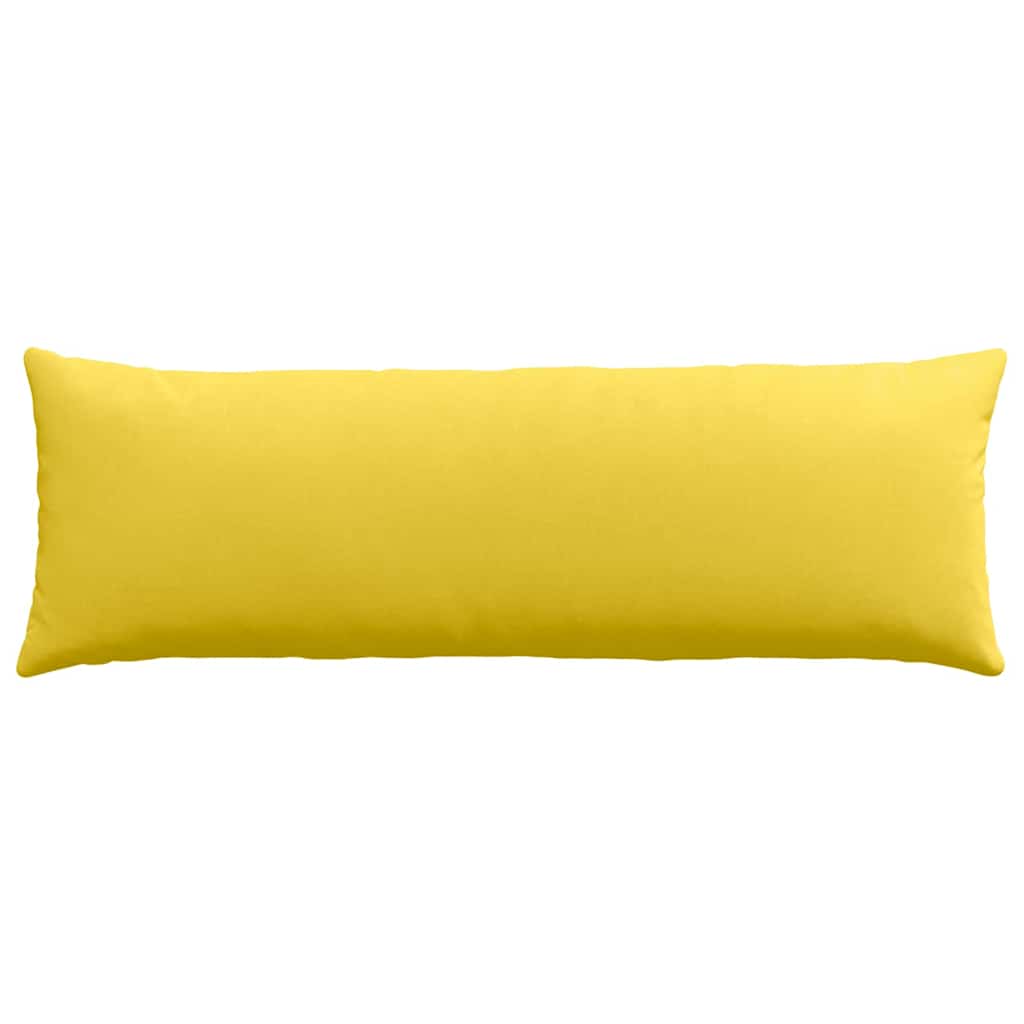 Sofapuder 2 pcs Lys Gul 120 x 40 cm Stof