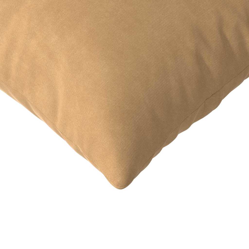 Sofapuder 2 pcs Brun 120 x 40 cm Velourstof