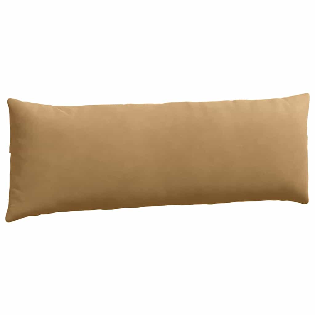 Sofapuder 2 pcs Brun 120 x 40 cm Velourstof