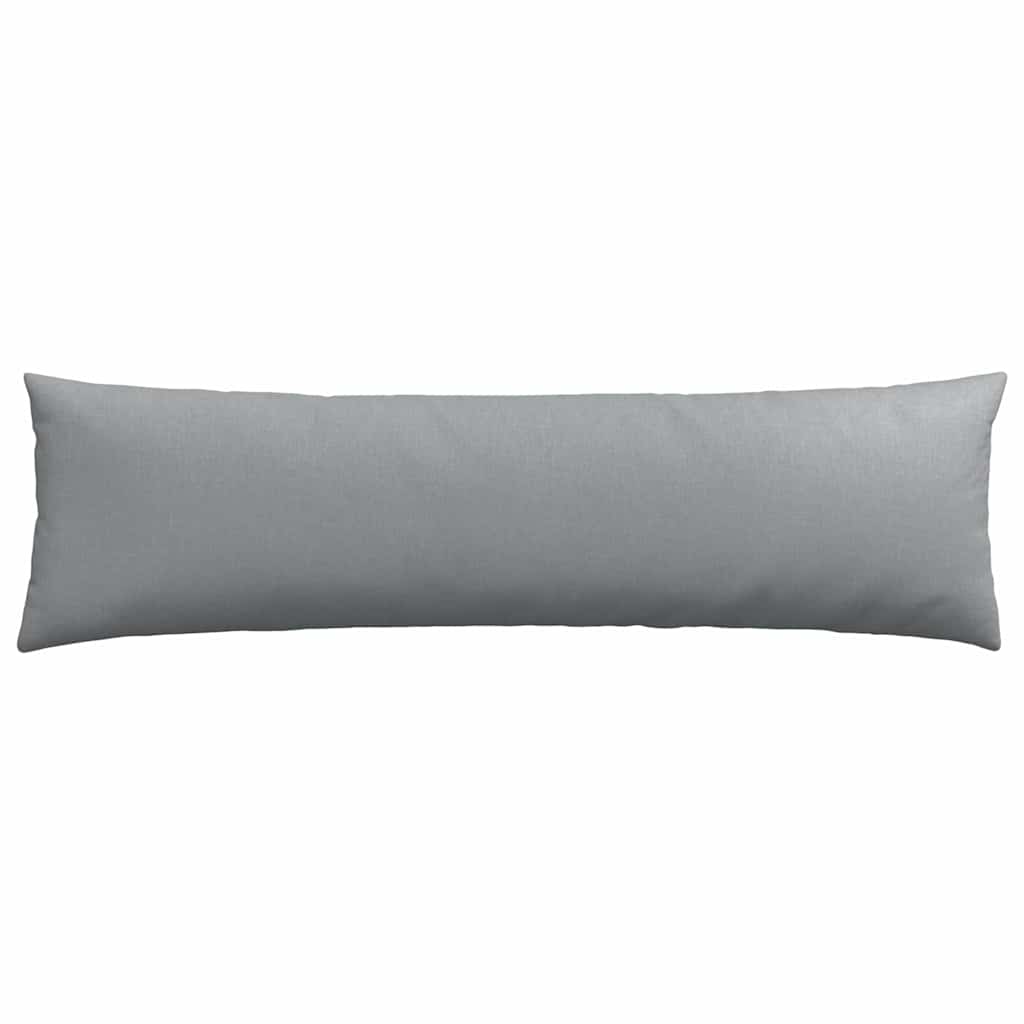 Sofapuder 2 pcs Lysegrå 145 x 40 cm Stof