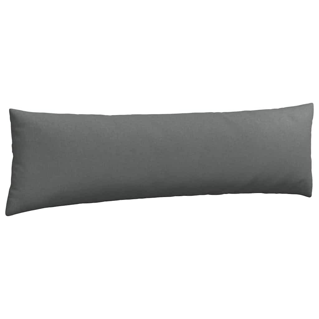 Sofapuder 2 pcs Mørkegrå 145 x 40 cm Stof