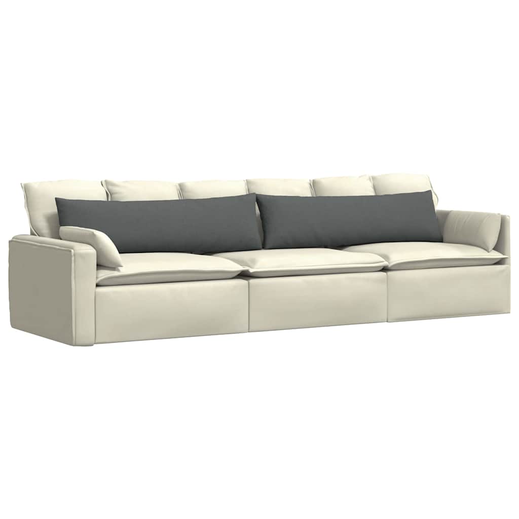 Sofapuder 2 pcs Mørkegrå 145 x 40 cm Stof