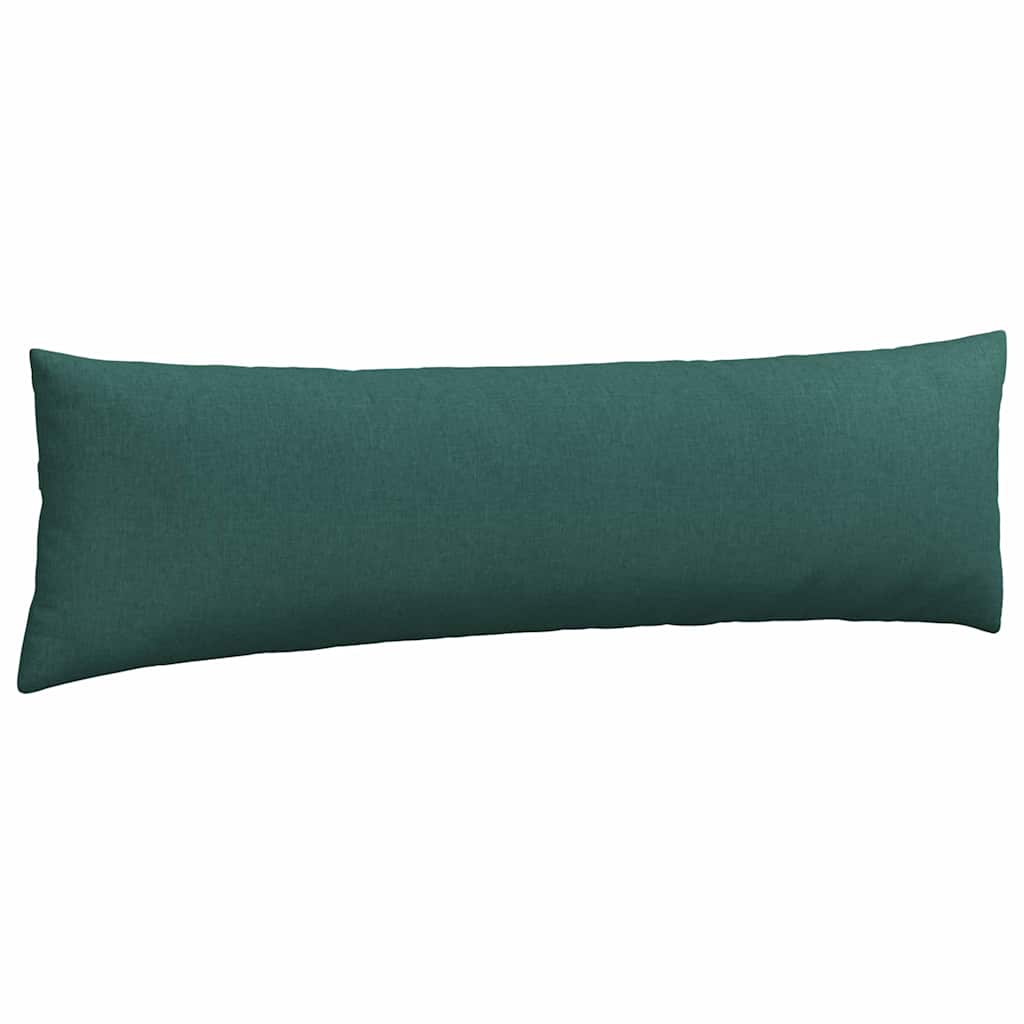 Sofapuder 2 pcs Mørkegrøn 145 x 40 cm Stof