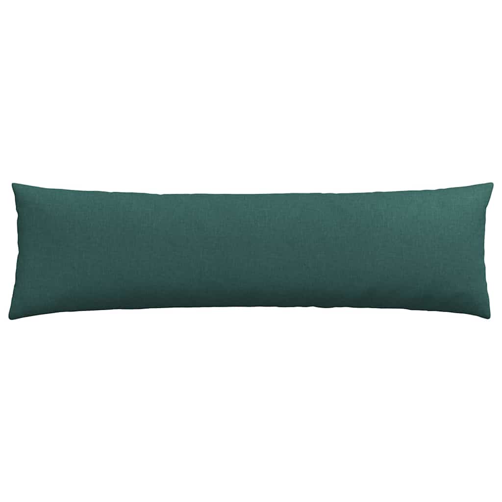 Sofapuder 2 pcs Mørkegrøn 145 x 40 cm Stof